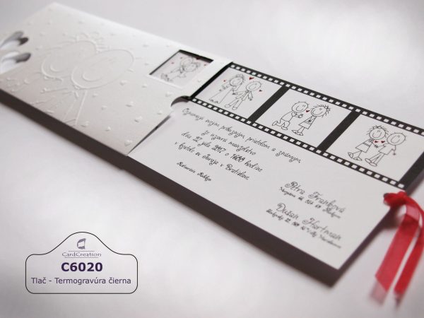 Svadobné oznámenia C6020 - Image 2