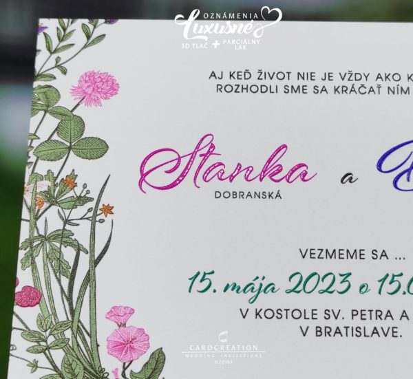 svadobné oznámenia H20183 - Image 4