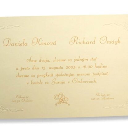 svadobne oznamenie  c1204