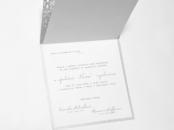 Svadobné oznámenie f1175s - Image 4