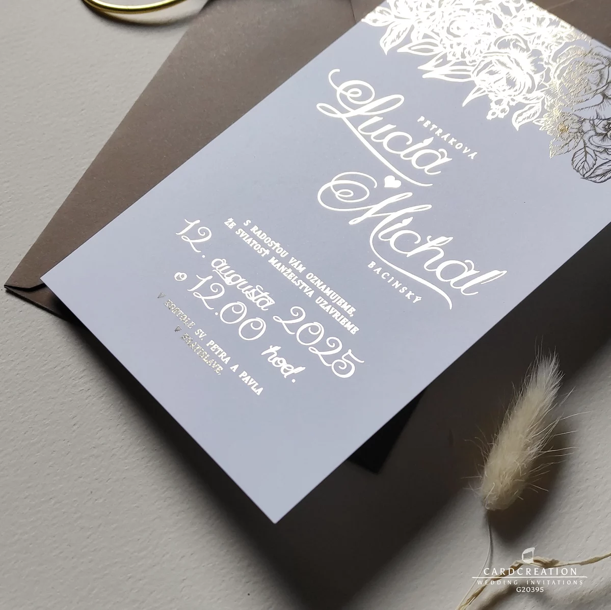 Svadobné oznámenie G20395 - Image 3